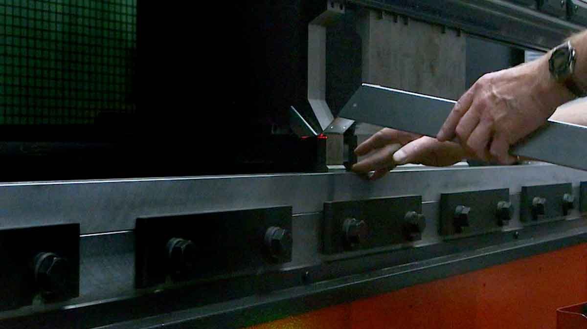 Structure Lock steel brace manufacturing sample
